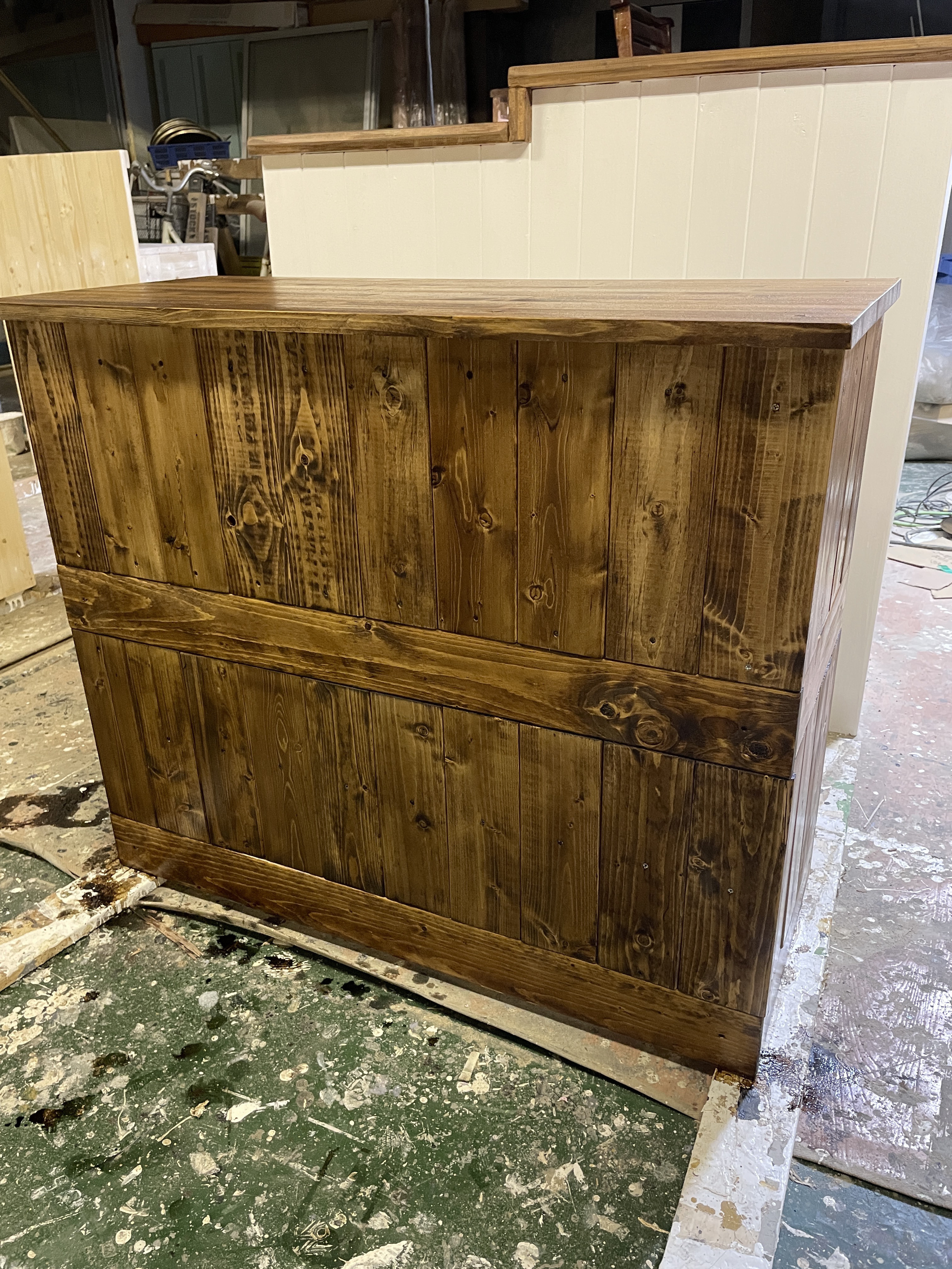 【フラット】カウンター　レジ　キッチン　幅90✖︎高さ85✖︎奥行き40センチ