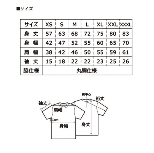 ロックンロールの45回転盤をテーマにした音楽系Tシャツ【ホワイト】やや厚めプレミアム生地 半袖クルーネック 3枚目の画像