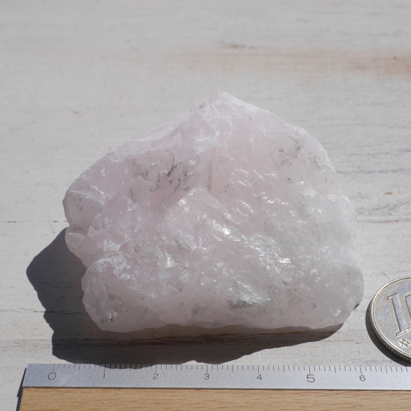 天然石ピンクカルサイト約106g約67mm(パキスタン産)原石ラフロック鉱物テラリウム[pcal-220911-01] 6枚目の画像