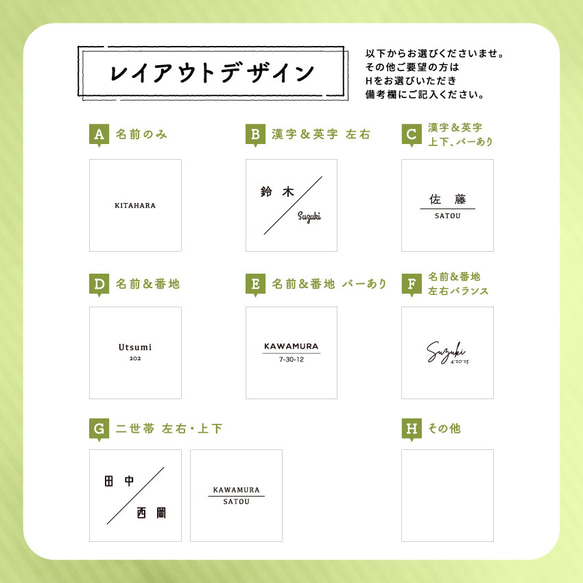 【ウォルナット 高級天然木 表札】　150 mm × 150mm 13枚目の画像