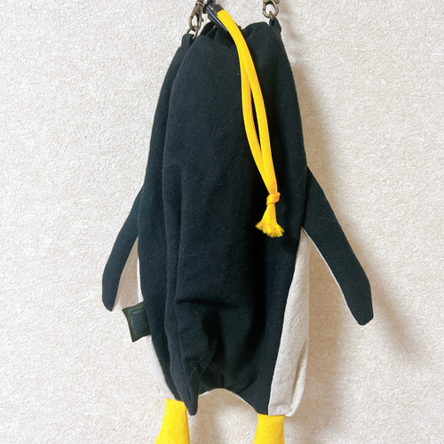 ハンドメイドオーダー品　ウサギ、ペンギン巾着 ハンドメイドオーダー品 ウサギ、ペンギン巾着 ハンドメイドオーダー品