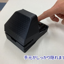 エアペイ　楽天ペイ 　Uペイ　STORES　カードリーダー　目隠しスタンド　白 《覗き見防止》カバー 5枚目の画像
