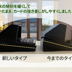 エアペイ　楽天ペイ 　Uペイ　STORES　カードリーダー　目隠しスタンド　白 《覗き見防止》カバー 2枚目の画像
