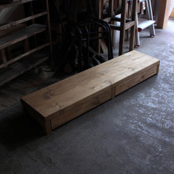 玄関で使える引き出し付きの踏み台 5枚目の画像