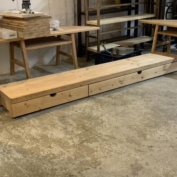 玄関で使える引き出し付きの踏み台 11枚目の画像