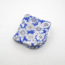 ふわもこハンカチ｜エレガントフラワー-Elegant Flower-｜L・20×20cm｜ガーゼハンカチ｜花柄 12枚目の画像