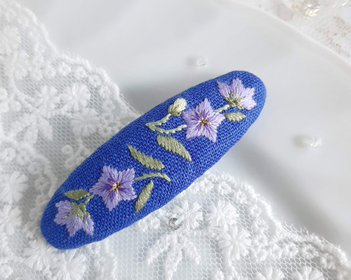 [専用　ぼたんユキ様]オーダーメイド フェルト 刺繍 フェルトパッチン ヘアピン 専用 ぼたんユキ様]オーダーメイド フェルト 刺繍 フェルトパッチン