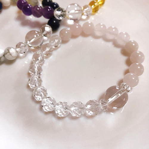 ☆送料無料☆キラキラカット水晶・ローズクォーツ・水晶・パワー ☆送料無料☆キラキラカット水晶・ローズクォーツ・水晶・パワー