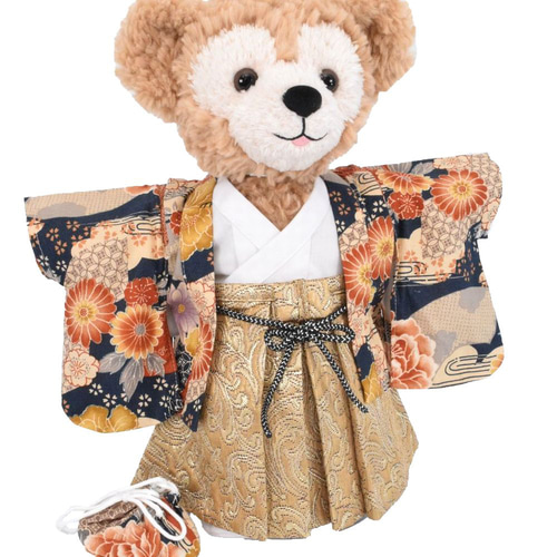 ダッフィー 着せ替え コスチューム 巾着付 羽織袴セット No.54 本体無