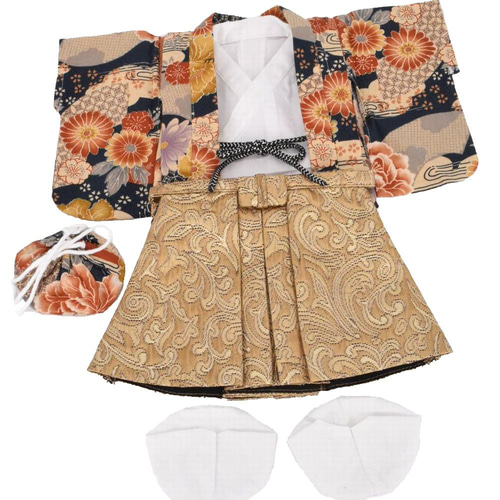 ダッフィー 着せ替え コスチューム 巾着付 羽織袴セット No.54 本体無