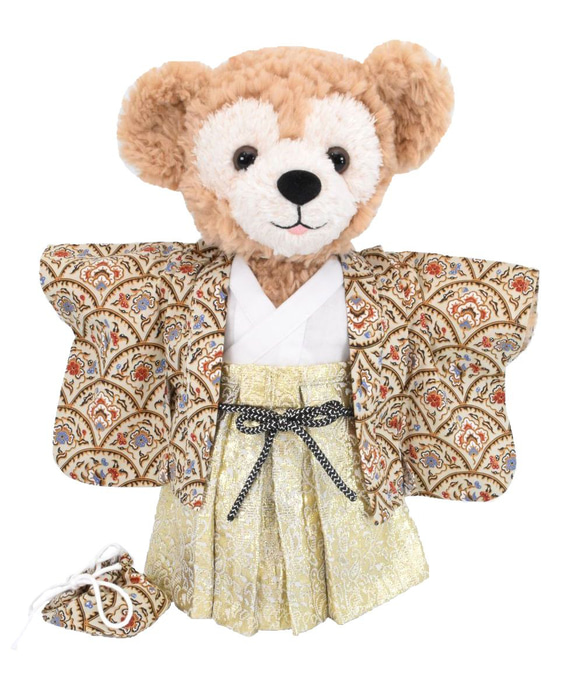 ダッフィー 着せ替え コスチューム 巾着付 羽織袴セット No.55 本体無