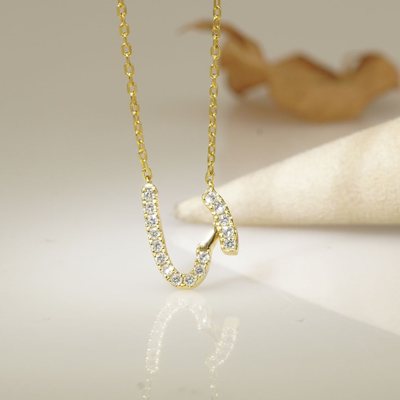 ひらがなネックレス（4週間発送） 5枚目の画像