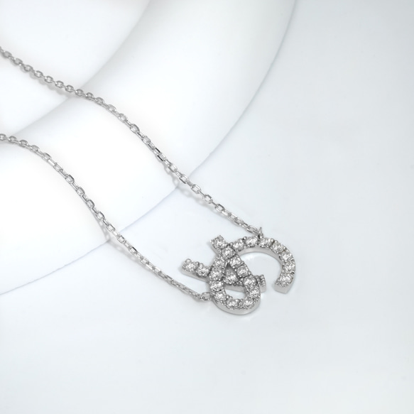 ひらがなネックレス（4週間発送） 4枚目の画像