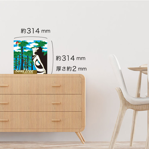 レコードジャケット風アート【レコード盤なし】ソウルツリー