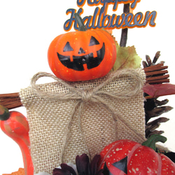 ハロウィンかぼちゃ器飾り　大22-3 3枚目の画像