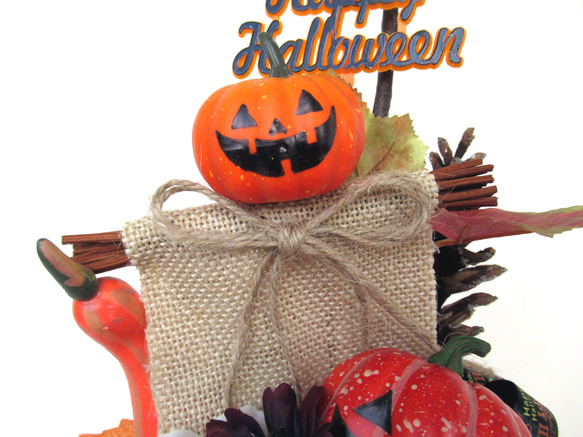 ハロウィンかぼちゃ器飾り　大22-3 3枚目の画像