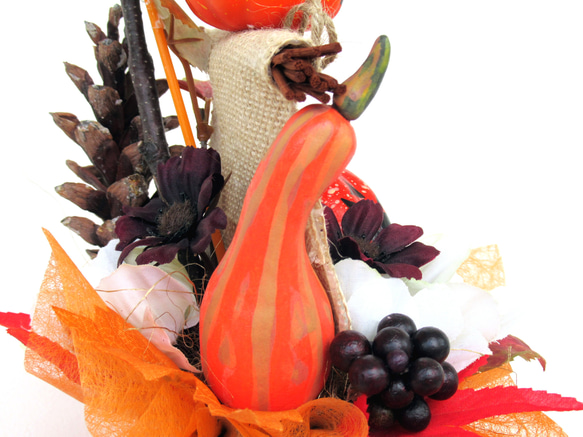 ハロウィンかぼちゃ器飾り　大22-3 5枚目の画像