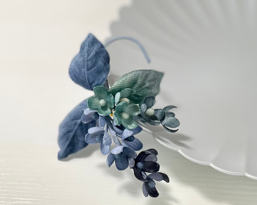 フランスアンティーク　布花　コサージュ　エクリュ ☆すずらん 布花 コサージュ フランスアンティーク | mamantique