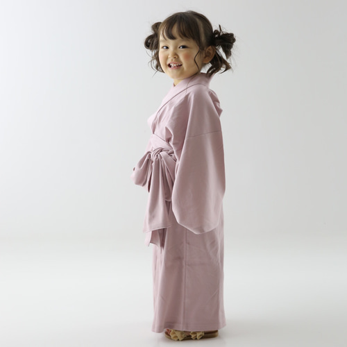 浴衣ルームウェア・キッズ - ピンク - お家はもちろん、雛祭り