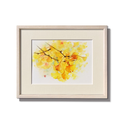油彩画　「　ボタン園　」　原画　額付 0_88f733cf60e45310922fbe920904
