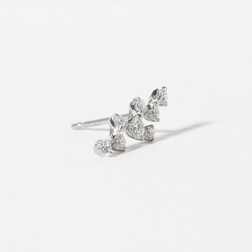 楽天市場】K18 ダイヤモンド ピアス 0.2ct フクリン 覆輪 ベゼル