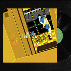 レコードジャケット風アート【レコード盤なし】スタジオBANANA_c116 1枚目の画像