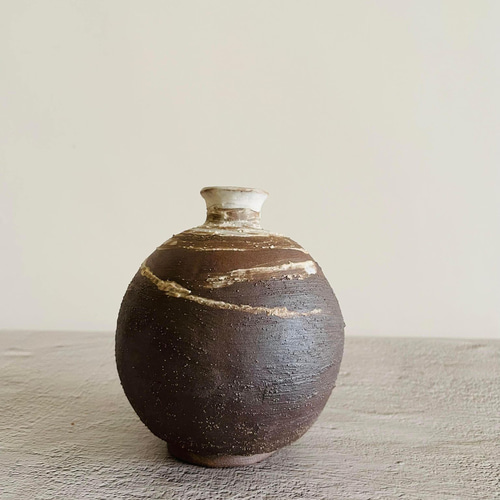 侘び寂び風花瓶（陶器） 一輪挿し・花瓶・花器 物物品物 通販