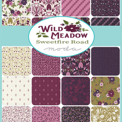 USAコットン moda mini charm 42枚セット WILD MEADOW 2枚目の画像