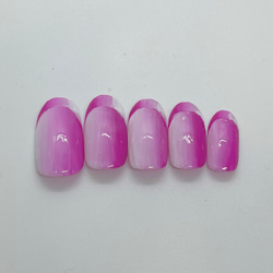 オーダー】ニュアンス ミントブルー ネイルチップ ネイルチップ