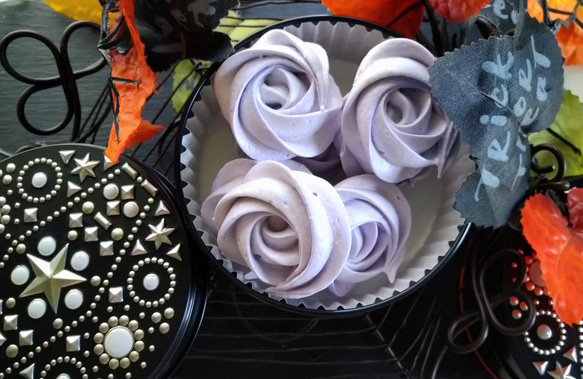 KAO様　メレンゲクッキー　焼き菓子　琥珀糖　Halloween KAO様メレンゲクッキー焼き菓子琥珀糖Halloween