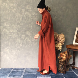 ■10日内発送■【再販】『ゆるみを纏う。とろワッシャーワイドロングシャツ』抜群の着やせ効果とリラックス効果も♪ 夏 8枚目の画像