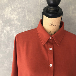 ■10日内発送■【再販】『ゆるみを纏う。とろワッシャーワイドロングシャツ』抜群の着やせ効果とリラックス効果も♪ 夏 15枚目の画像