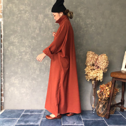 ■10日内発送■【再販】『ゆるみを纏う。とろワッシャーワイドロングシャツ』抜群の着やせ効果とリラックス効果も♪ 夏 4枚目の画像