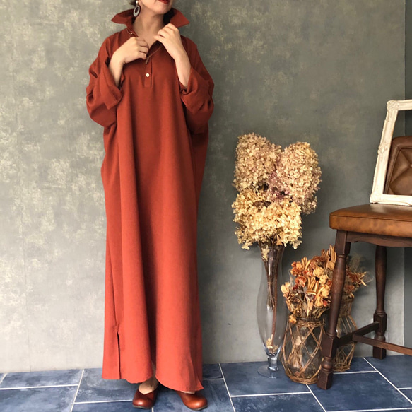 ■10日内発送■【再販】『ゆるみを纏う。とろワッシャーワイドロングシャツ』抜群の着やせ効果とリラックス効果も♪ 夏 14枚目の画像