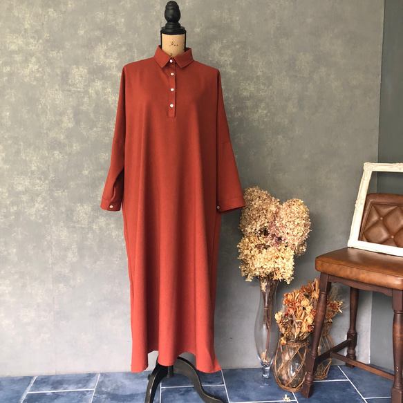 ■10日内発送■【再販】『ゆるみを纏う。とろワッシャーワイドロングシャツ』抜群の着やせ効果とリラックス効果も♪ 夏 19枚目の画像