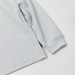 TMCAZ LS PocketTee [ミストグレー] オーバーサイズ ロングスリーブ ダブルポケットTシャツ 綿100% 17枚目の画像