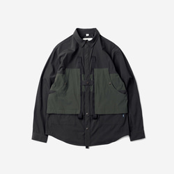 TMCAZ 4way Stretch Work Shirt Jacket 綠色 輕質四面彈工裝襯衫夾克 户外山系 第12張的照片