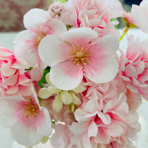 mimi出品　若草色・ピンク花A かすみ草 マイピンク | SAKURA FES NIHONBASHI 2024