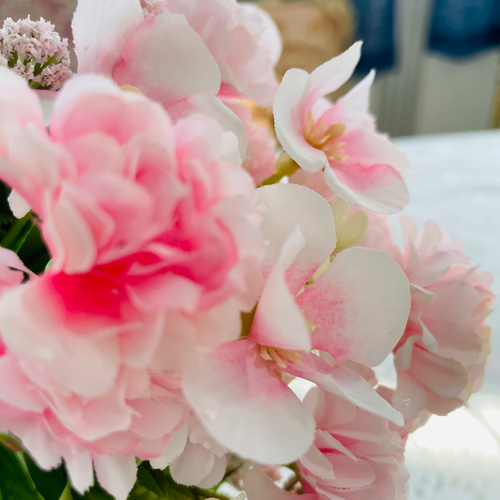 mimi出品　若草色・ピンク花A かすみ草 マイピンク | SAKURA FES NIHONBASHI 2024