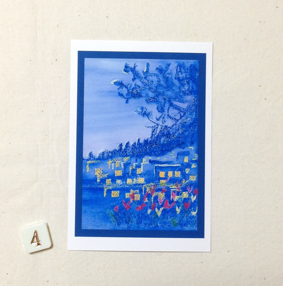 『   月 と 夜   』題材のポストカード 5枚目の画像