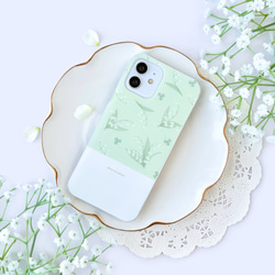 ミモザ コンパクトミラー 鏡 手鏡 花柄 ギフト 名入れ 手鏡 mococonart