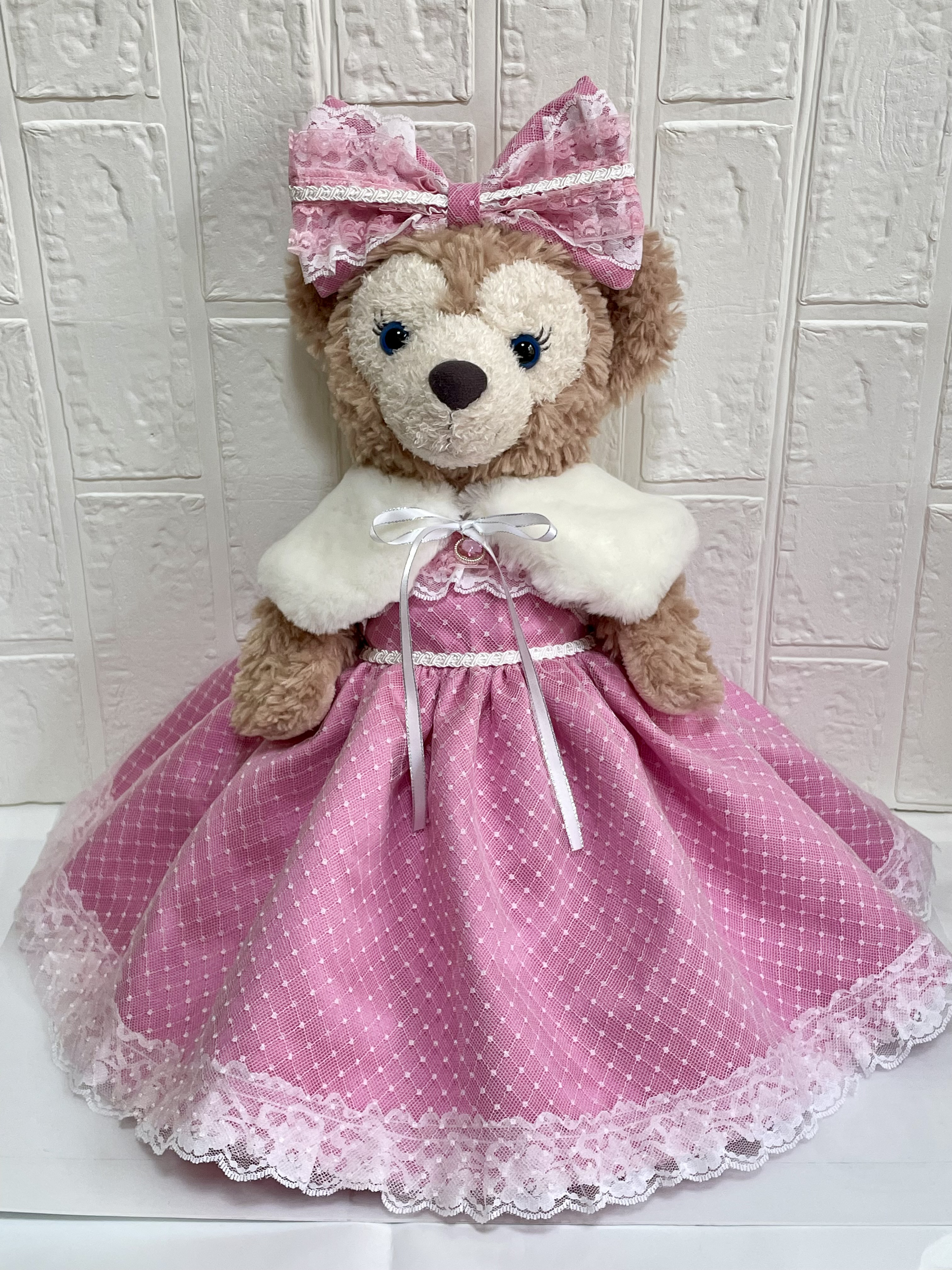 専用 シェリーメイ ハンドメイド チュール ドレス イエロー お花