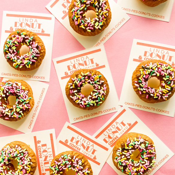 classic-donuts / ドーナツ ブローチ 3枚目の画像