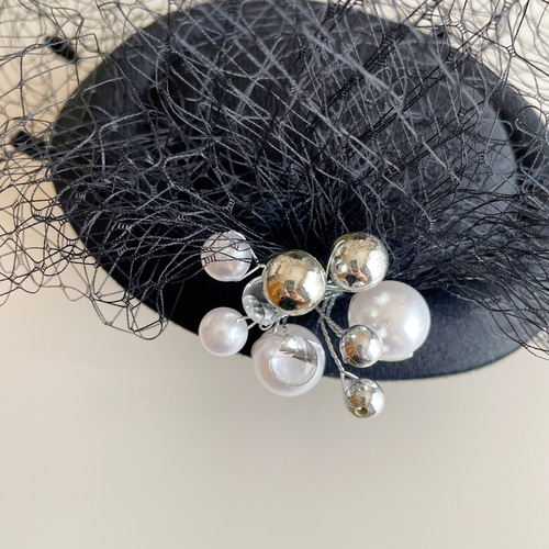 和装髪飾りブラックショートヘアシルクハット成人式髪飾り卒業式袴着物