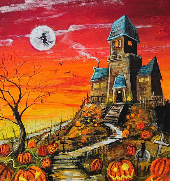 アートプリンター【ハロウィン】 絵画 HR 通販 14626718