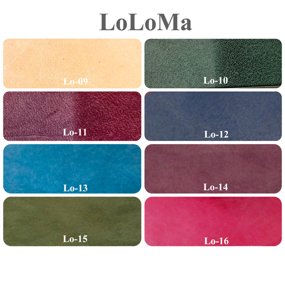 受注製作 「Both side」カラーオーダー  LOLOMAレザーを使用したコンパクトウォレット 財布 ミニ財布 12枚目の画像