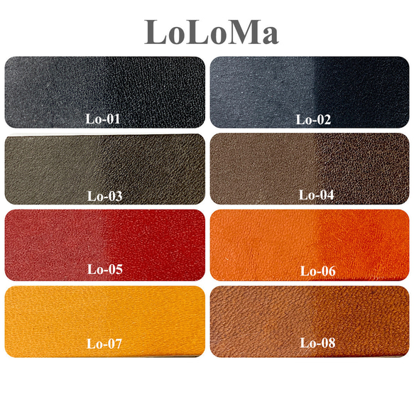 使用 LOLOMA 皮革的 Made-to-order&quot;Both side&quot;color order 小型錢包 第11張的照片