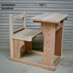 昔の小学校の机 ミハラの学校机・イス 旧JIS対応