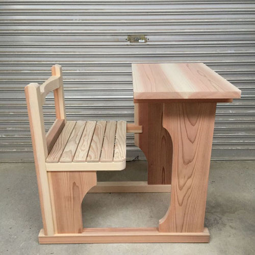 完全復刻品 大正から昭和初期の小学校の勉強机 【 受注生産 】 机