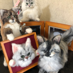 羊毛フェルト　猫　オーダーメイド受付　 13枚目の画像